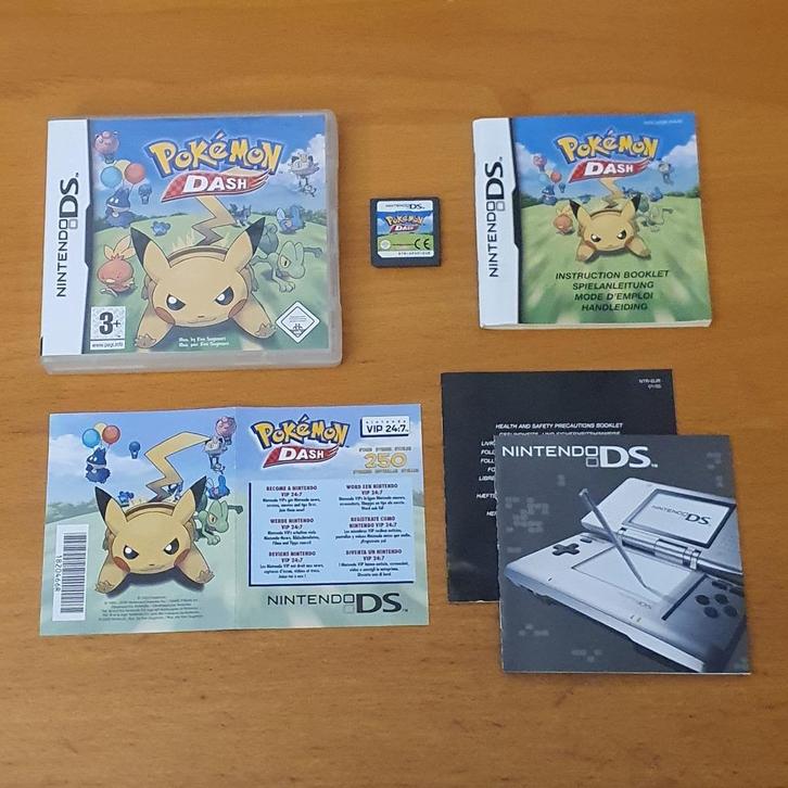 COMPLEET | DS | Pokemon Dash, Spelcomputers en Games, Games | Nintendo DS, Gebruikt, Avontuur en Actie, 3 spelers of meer, Vanaf 3 jaar