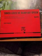 Blokfluitboekje deel 2 - Rein Verhagen, Overige genres, Les of Cursus, Ophalen of Verzenden, Zo goed als nieuw