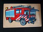 Puzzel (houten)- Brandweer - 24 stukjes, 10 tot 50 stukjes, Ophalen
