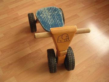 Houten stevige kinderfiets, loopfiets, merk Van Bueren beschikbaar voor biedingen