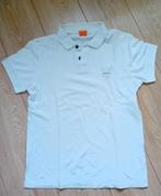 Witte Hogo Boss polo, Maat 52/54 (L), Gedragen, HUGO BOSS, Ophalen of Verzenden