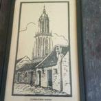 Rhenen; Jac. Gazenbeek - Cuneratoren Houtsnede, Antiek en Kunst, Ophalen