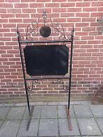 Uniek Klassiek Oud IJzeren Uithangbord / Welkomstbord, Ophalen, Gebruikt