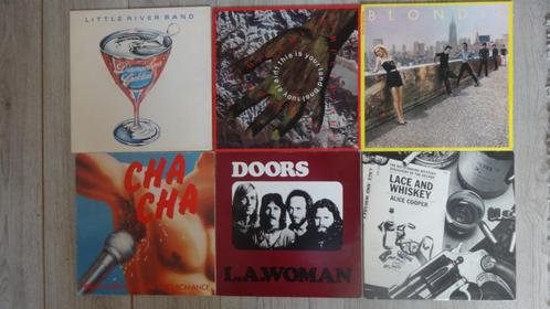 48 st Vinyl:Who,The Doors, Alice Cooper, Brood, Slade,UriahH, Cd's en Dvd's, Vinyl | Rock, Zo goed als nieuw, Poprock, 12 inch