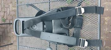 Backplate met tankband en draagbanden beschikbaar voor biedingen