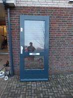 Voordeur Hardhout 209x83cm top conditie., Ophalen, Gebruikt, 80 tot 100 cm, Buitendeur