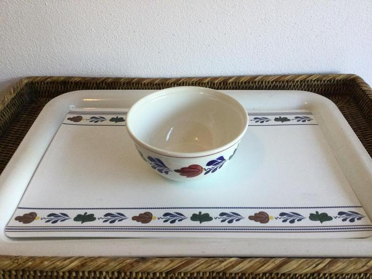 Boerenbont Boch België ( Nestschaal  nr 2 ), Huis en Inrichting, Keuken | Servies, Zo goed als nieuw, Schaal of Schalen, Boerenbont