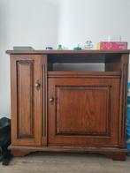 Houten kastje met deurtjes, Gebruikt, Eikenhout, Minder dan 100 cm, 25 tot 50 cm