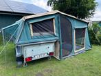 Stoere Tenttrailer / Vouwwagen - 2 tot 4 persoons, Caravans en Kamperen, Ophalen, Groen, Tot en met 4, Overige merken