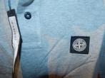 Stone Island nieuwe grijze polo witte accenten embleem borst, Verzenden, Nieuw, Stone Island, Grijs