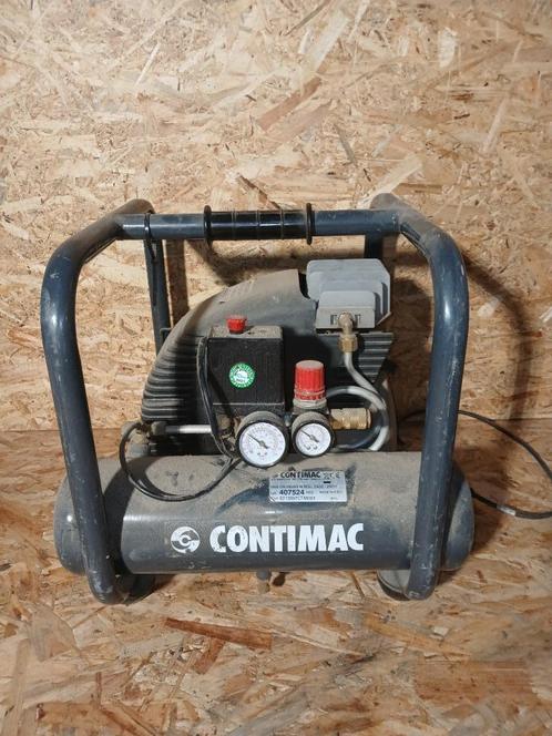 CONTIMAC COMPRESSOR CM 285/8/6, Doe-het-zelf en Verbouw, Compressors, Gebruikt, 6 tot 10 bar, 100 liter of meer, Ophalen of Verzenden