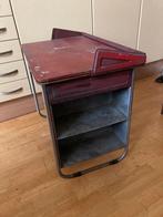 USA art deco 1945 design metalen kinderbureau, Ophalen