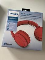 Philips Koptelefoon Rood (Nieuw nog in de doos), Audio, Tv en Foto, Koptelefoons, Ophalen, Philips, Bluetooth, Nieuw