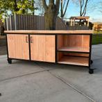 Verijbare douglas buitenkeuken, Tuin en Terras, Buitenkeukens, Ophalen, Houtskool, Zelf gemaakt, Nieuw