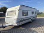 Fendt Platin 560 Queensize bed, zakluifel, Caravans en Kamperen, Rondzit, 7 tot 8 meter, Bedrijf, Reservewiel