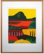 zeefdruk van Ronald Boonacker titel "Toscane II ", Ophalen