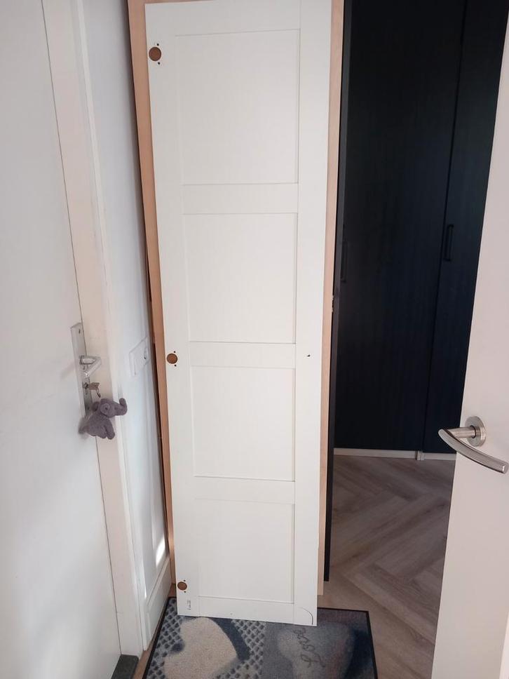 Te koop witte IKEA deur voor pax kast., Huis en Inrichting, Kasten | Kledingkasten, Zo goed als nieuw, 200 cm of meer, 50 tot 100 cm