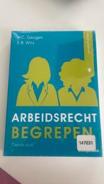 Arbeidsrecht begrepen nieuw in de verpakking, Boeken, Ophalen, Nieuw, Hannie Geugjes; Erica Wits