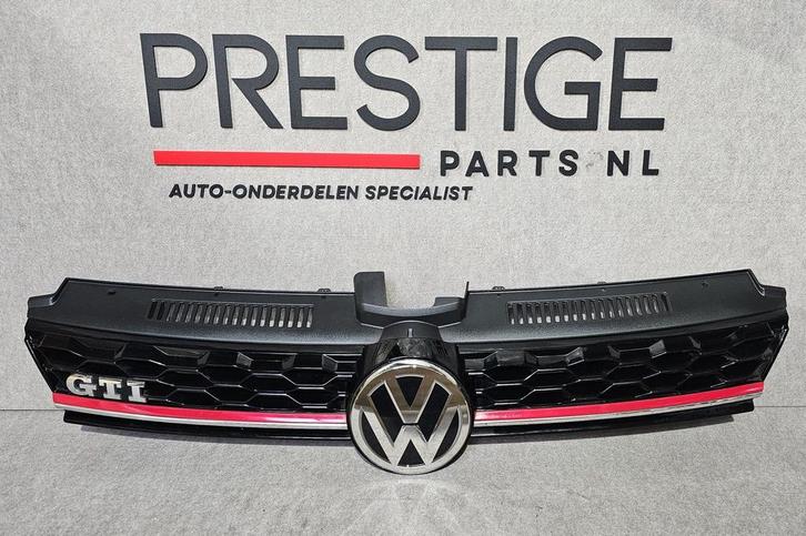 Grill VOLKSWAGEN Golf 7 VII 7.5 GTI ACC GRILLE 5G0853651CT, Auto-onderdelen, Carrosserie en Plaatwerk, Bumper, Voor, Gebruikt
