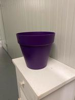 Bloempot ELHO paars, Ophalen, Kunststof, Rond, Zo goed als nieuw