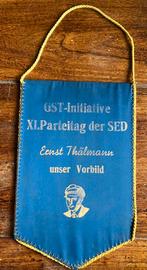 DDR Vaantje GST 1987 en XI Parteitag 1986, Verzenden, Landmacht, Duitsland, Vlag of Vaandel
