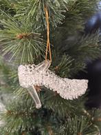 Vintage kerstornament  Gesponnen glazen schoentje, Diversen, Kerst, Ophalen of Verzenden, Zo goed als nieuw