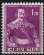 Zwitserland 1941 - Yvert 364 - Jurg Jenatsch (ST), Postzegels en Munten, Verzenden, Gestempeld