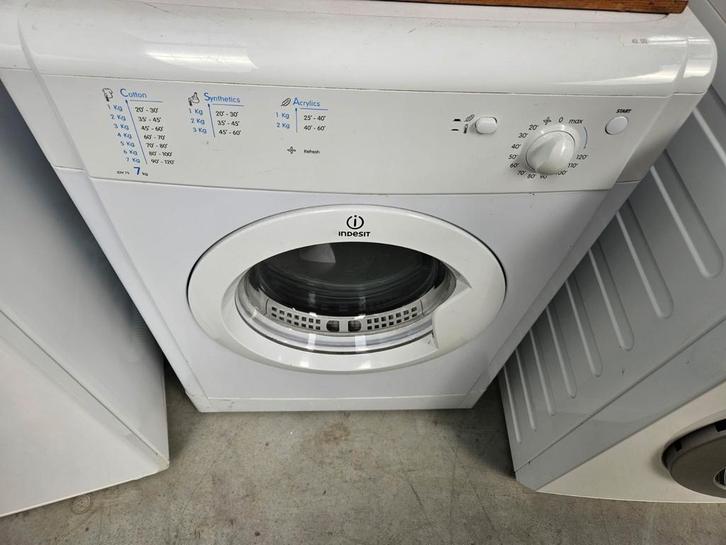 Indesit Wasdroger - Betrouwbaar en Efficiënt, Witgoed en Apparatuur, Wasdrogers, Gebruikt, Condens, Voorlader, 6 tot 8 kg, 85 tot 90 cm