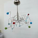 Harco Loor Stijl Hanglamp, Huis en Inrichting, Lampen | Hanglampen, Gebruikt, Lamp, Ophalen of Verzenden, Glas