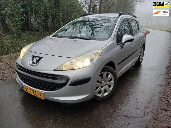 Peugeot 207 SW 1.4 VTi X-line Airco Cruise controle!, Auto's, Peugeot, Bedrijf, Te koop, Airbags, Airconditioning, Boordcomputer