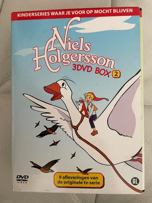 Niels Holgersson Dvd box 3, Cd's en Dvd's, Dvd's | Tekenfilms en Animatie, Gebruikt, Alle leeftijden, Ophalen of Verzenden