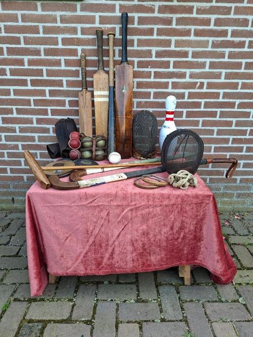 antieke sport attributen, Antiek en Kunst, Antiek | Overige Antiek, Ophalen of Verzenden