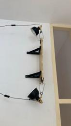 Knijp lamp zwart/koper., Ophalen, Gebruikt, E27 (groot), Halogeen (gloei)lamp