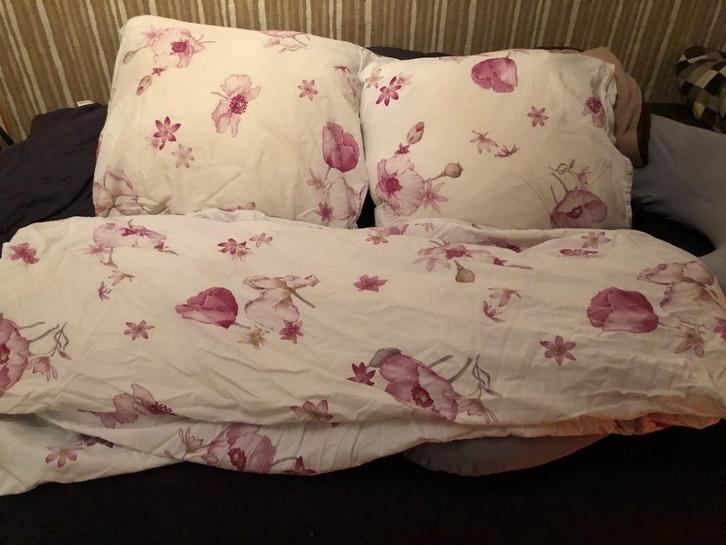 4 seizoenen dekbed, Huis en Inrichting, Slaapkamer | Beddengoed, Gebruikt, Deken of Dekbed, Tweepersoons, Roze, Ophalen