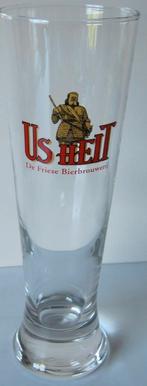 bierglas van de Friese brouwerij Us Heit, Verzamelen, Biermerken, Ophalen of Verzenden, Zo goed als nieuw, Glas of Glazen, Overige merken