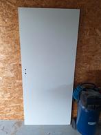 Witte opdek deur NIEUW, Doe-het-zelf en Verbouw, Deuren en Horren, Nieuw, 215 cm of meer, 80 tot 100 cm, Kunststof