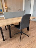 Bureaus & Bureaustoelen - Complete Werkplek, Ophalen, Gebruikt, Grijs, Bureaustoel