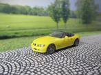 BMW E36 Z3 Roadster - Herpa geel, Hobby en Vrije tijd, Modelauto's | 1:87, Ophalen of Verzenden, Zo goed als nieuw, Auto, Herpa