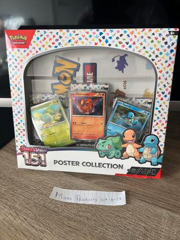 Pokemon TCG: 151 Poster collection beschikbaar voor biedingen