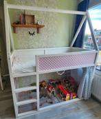 Peuterbed halfhoogslaper, Kinderen en Baby's, Kinderkamer | Stapelbedden en Hoogslapers, Ophalen, Zo goed als nieuw