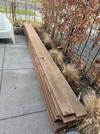 Kunstof vlonderplanken 21 stuks 4m, Ophalen, Gebruikt, Kunststof