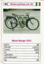 M2 motorkaartje moto borgo 1912 ( a2 ), Ophalen of Verzenden, Zo goed als nieuw, Auto's