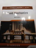Fluid Mechanics, Ninth Edition, FOX, MCDONALD, PRITCHARD, MITCHELL, Nieuw, Ophalen of Verzenden, WO