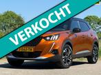 Peugeot 2008 1.2 PureTech GT-Line 130pk Automaat - Orange Fu, Auto's, Gebruikt, Leder en Stof, 1180 kg, 3 cilinders