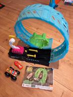 Hot Wheels Monster Trucks Glow-in-the Dark Epische Looping, Ophalen, Zelf te bouwen, Hot Wheels, Handmatig
