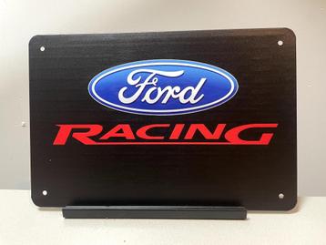 Ford Racing metalen reclamebord / wandbord (Old Look) beschikbaar voor biedingen