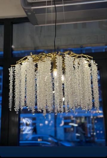 Kristallen Hanglamp - Elegant Design Vanaf €69 beschikbaar voor biedingen