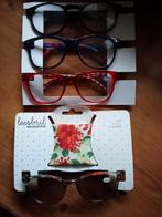 4 nieuwe hippe lees brillen, 3 fleurige gewone, 1 zonnebril, Ophalen of Verzenden, Nieuw, Overige kleuren, Overige merken