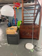 Mooie booglamp met marmeren voet, Ophalen, Zo goed als nieuw, 75 cm of meer