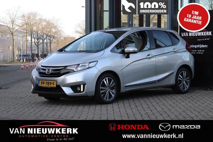 Honda Jazz 1.3 i-VTEC 102pk Automaat Elegance| Camera| Navig, Auto's, Honda, Bedrijf, Te koop, Jazz, ABS, Achteruitrijcamera, Airbags